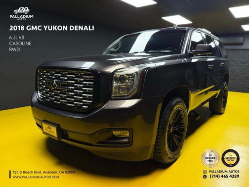 Iridium Metallic 2018 GMC Yukon Denali