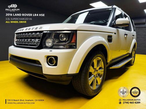 White 2016 Land Rover LR4 Base