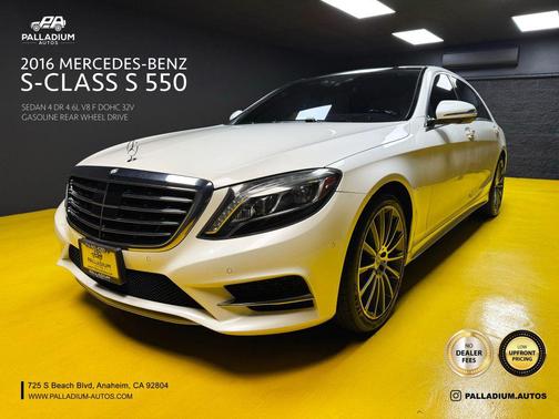 2016 Mercedes-Benz S-Class S 550 Sedan 4D