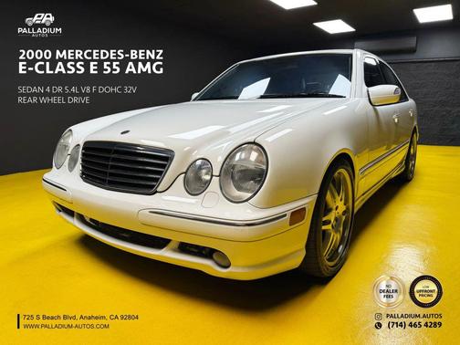 2000 Mercedes-Benz E-Class E 55 AMG Sedan 4D