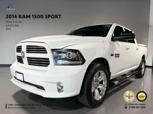 Bright White Clearcoat 2014 RAM 1500 Sport