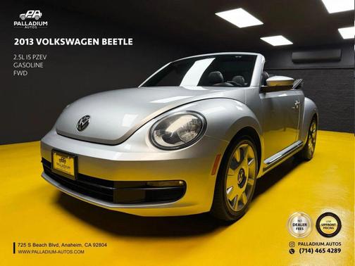 Sliver 2013 Volkswagen Beetle 2.5L