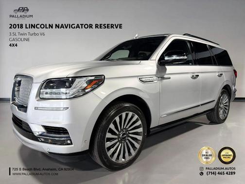 Ingot Silver Metallic 2018 Lincoln Navigator Reserve