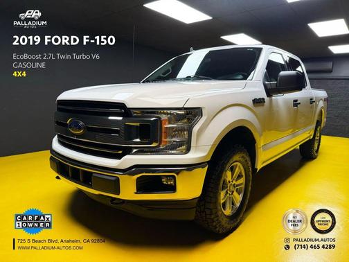 White 2019 Ford F-150 XLT