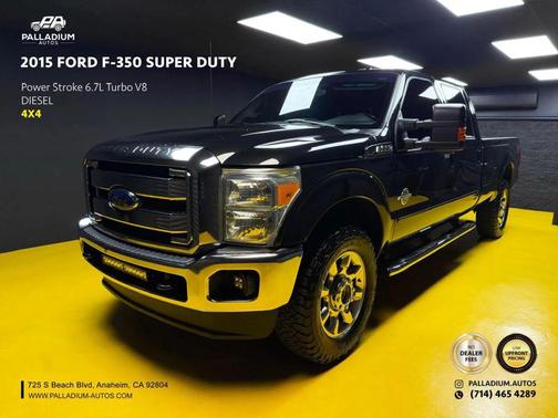 Tuxedo Black Metallic 2015 Ford F-350 Lariat