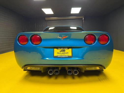 Blue 2009 Chevrolet Corvette Base