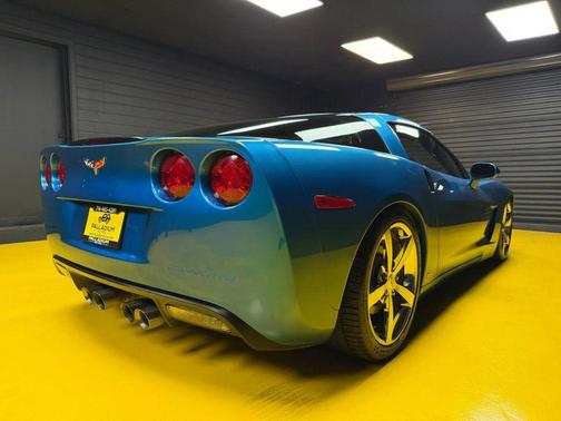 Blue 2009 Chevrolet Corvette Base