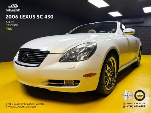White 2006 Lexus SC 430 Base