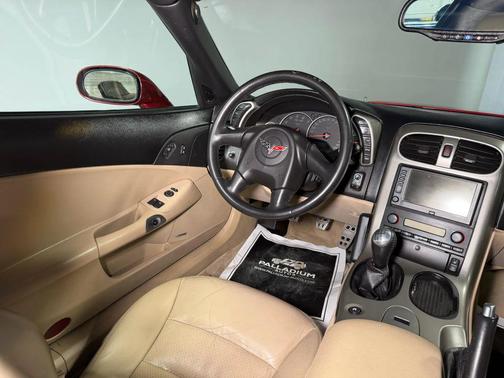 Burgundy 2005 Chevrolet Corvette Base
