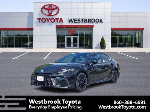 Midnight Black Metallic 2026 Toyota Camry SE
