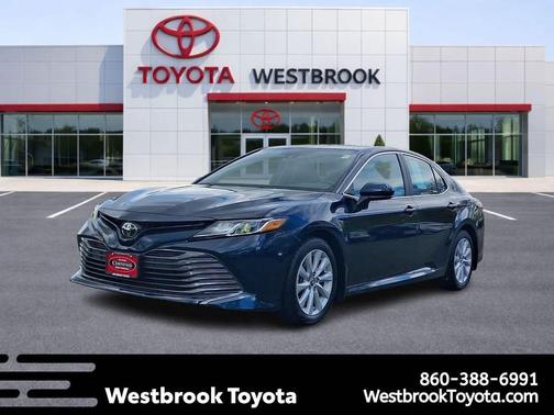 Galactic Aqua Mica 2019 Toyota Camry LE
