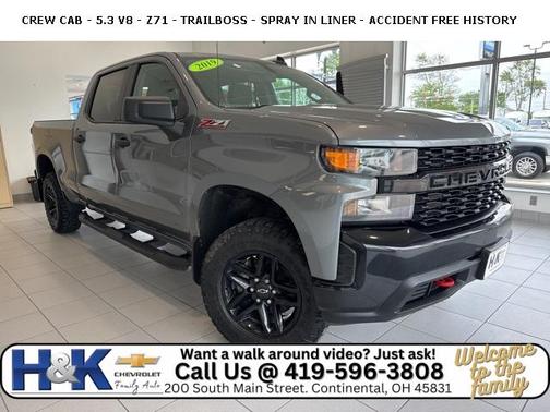 2019 Chevrolet Silverado 1500 Custom Trail Boss