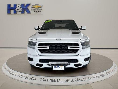 Bright White Clearcoat 2022 RAM 1500