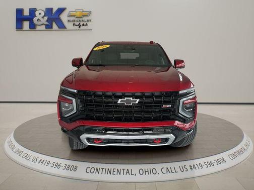 Red 2026 Chevrolet Suburban Z71