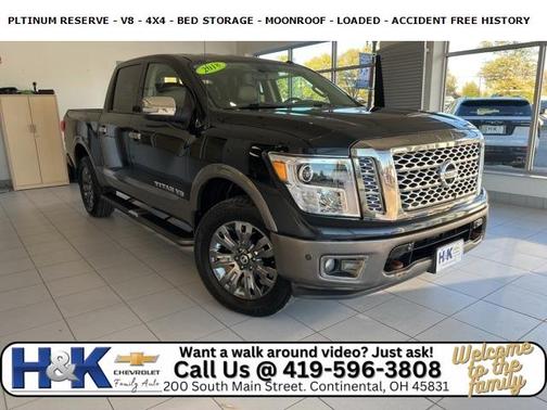 2018 Nissan Titan Platinum Reserve
