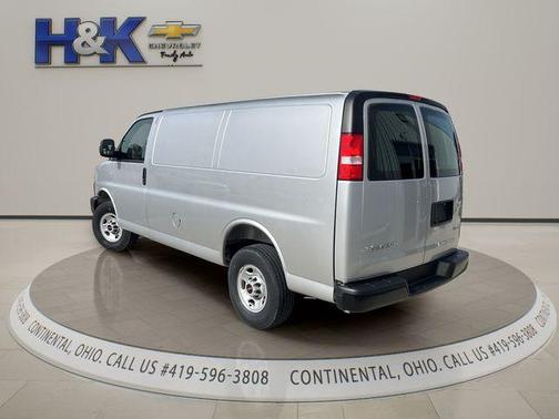 Silver 2025 GMC Savana 2500 Work Van