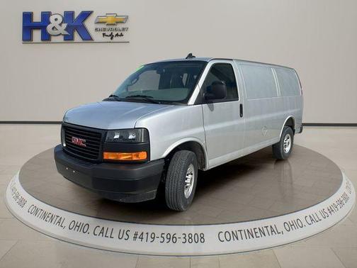 Silver 2025 GMC Savana 2500 Work Van