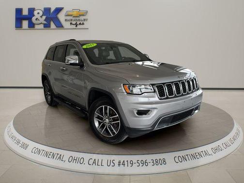 Billet Silver Metallic Clearcoat 2017 Jeep Grand Cherokee Limited