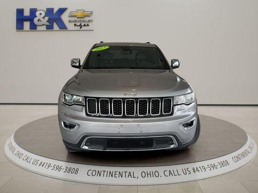 Billet Silver Metallic Clearcoat 2017 Jeep Grand Cherokee Limited