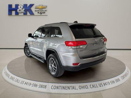Billet Silver Metallic Clearcoat 2017 Jeep Grand Cherokee Limited