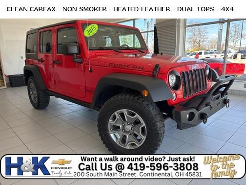 2018 Jeep Wrangler JK Unlimited Rubicon