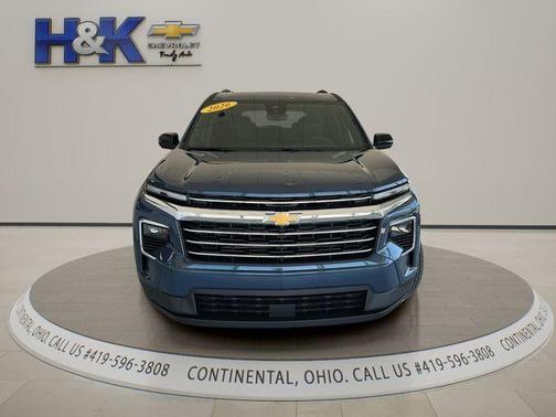 Lakeshore Blue Metallic 2026 Chevrolet Traverse LT