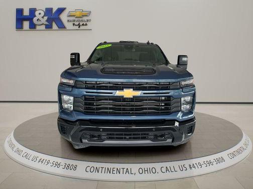 Lakeshore Blue Metallic 2025 Chevrolet Silverado 2500 Custom