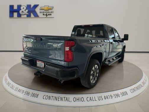 Lakeshore Blue Metallic 2025 Chevrolet Silverado 2500 Custom