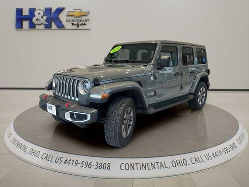 Sting Gray Clearcoat 2020 Jeep Wrangler Unlimited Sahara