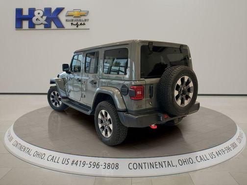 Sting Gray Clearcoat 2020 Jeep Wrangler Unlimited Sahara