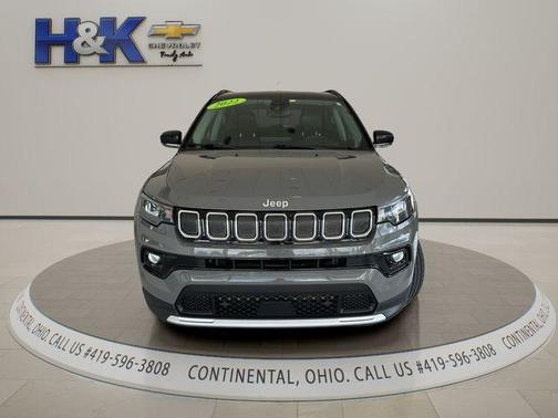 Sting Gray Clearcoat 2022 Jeep Compass Limited