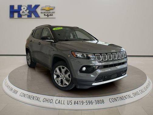 Sting Gray Clearcoat 2022 Jeep Compass Limited