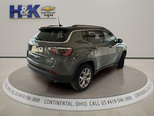 Sting Gray Clearcoat 2022 Jeep Compass Limited