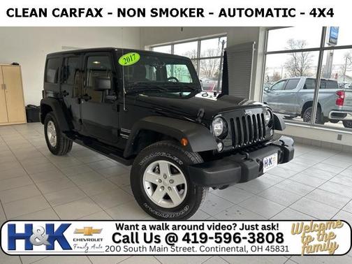 2017 Jeep Wrangler Unlimited Sport