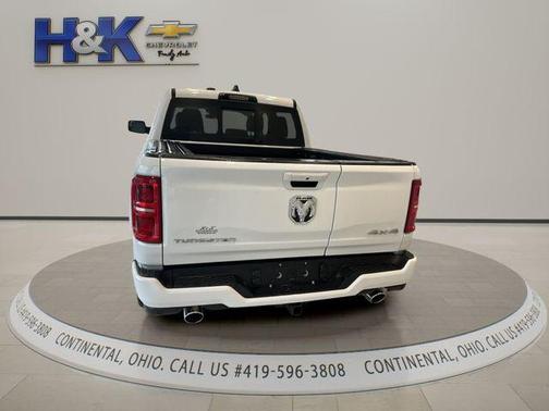 Ivory White 2025 RAM 1500 Tungsten