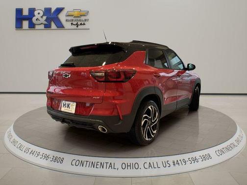 Red 2026 Chevrolet Trailblazer RS
