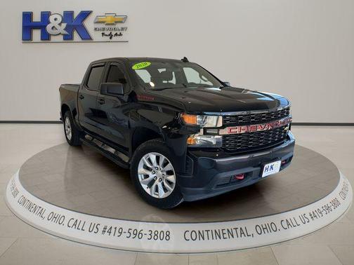 Black 2020 Chevrolet Silverado 1500 Custom