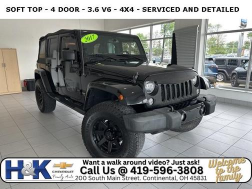 2017 Jeep Wrangler Unlimited Sahara