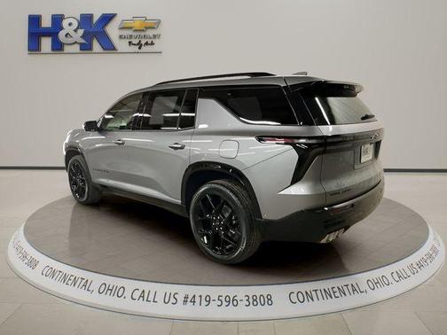 Sterling Gray Metallic 2026 Chevrolet Traverse RS