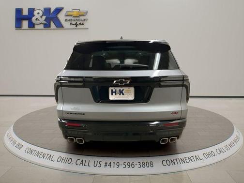 Sterling Gray Metallic 2026 Chevrolet Traverse RS