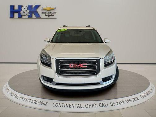 White Diamond Tri-Coat 2013 GMC Acadia SLT-2
