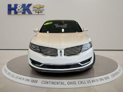 White Platinum Clearcoat Metallic 2016 Lincoln MKX Reserve