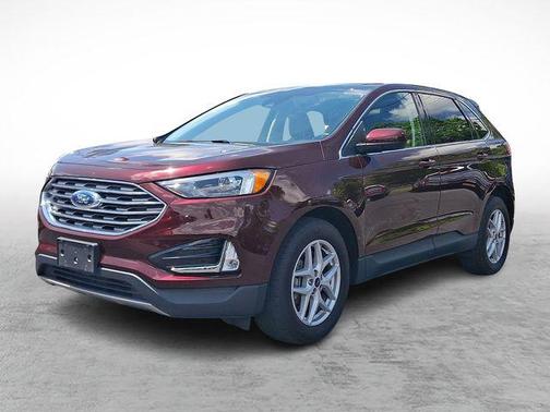 Burgundy Velvet Metallic Tinted Clearcoat 2022 Ford Edge SEL