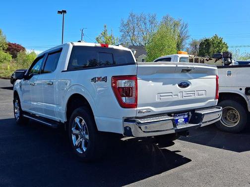 Star White Metallic Tri-Coat 2021 Ford F-150 Lariat