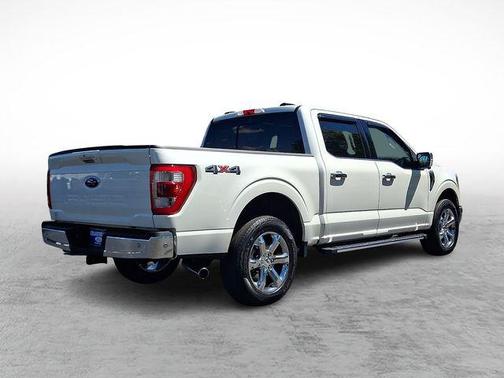 Star White Metallic Tri-Coat 2021 Ford F-150 Lariat