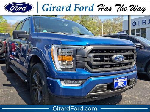 Atlas Blue Metallic 2022 Ford F-150 XLT