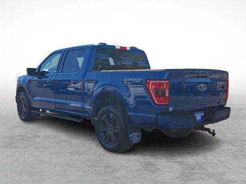Atlas Blue Metallic 2022 Ford F-150 XLT