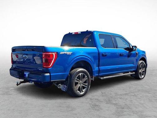 Atlas Blue Metallic 2022 Ford F-150 XLT