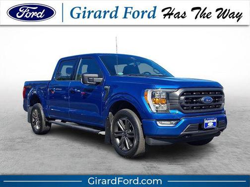 Atlas Blue Metallic 2022 Ford F-150 XLT