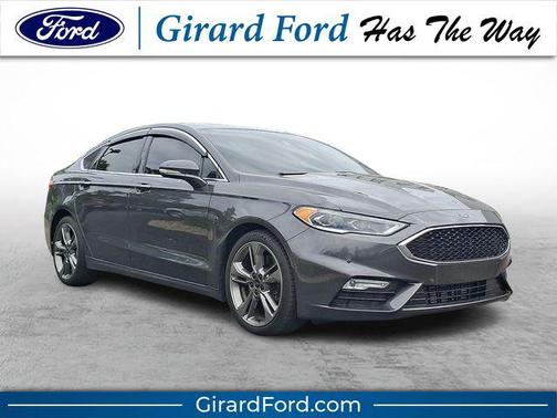 Magnetic Metallic 2019 Ford Fusion Sport